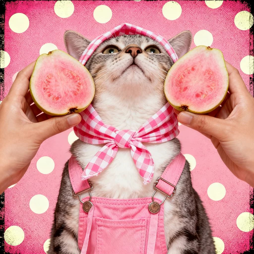 Goyave Carreaux Rose Rétro preview