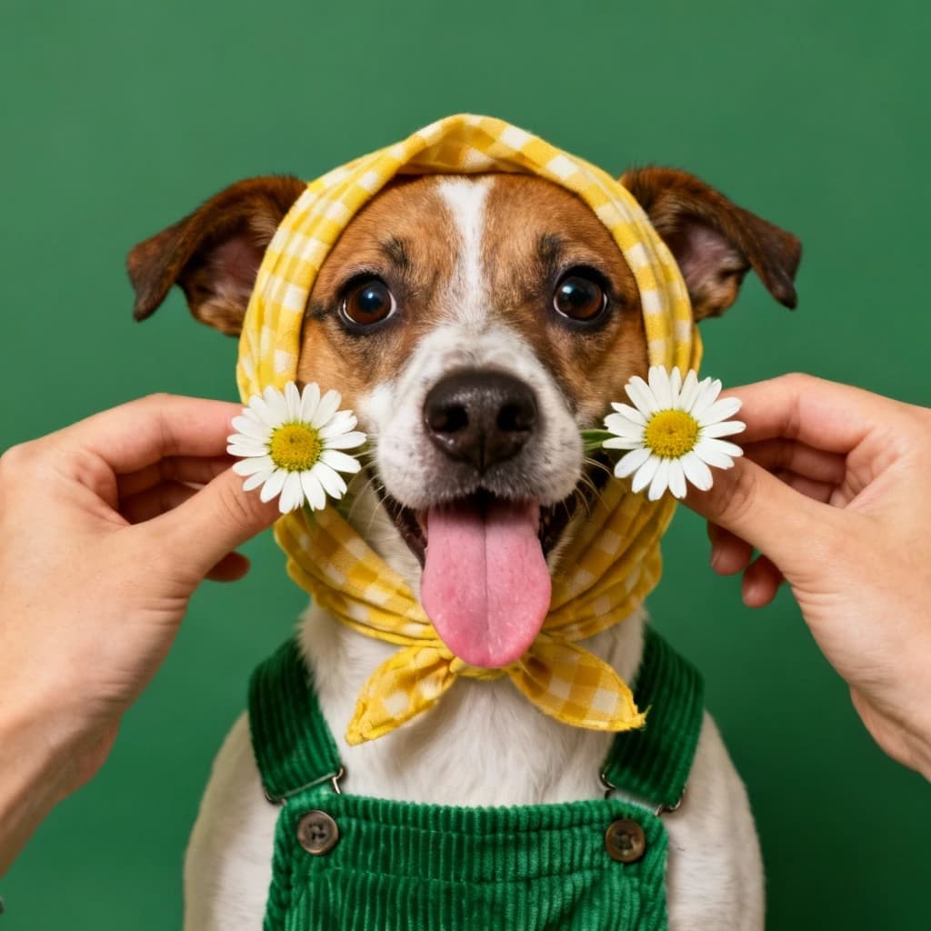 Margherita Quadretti Giallo Retro preview